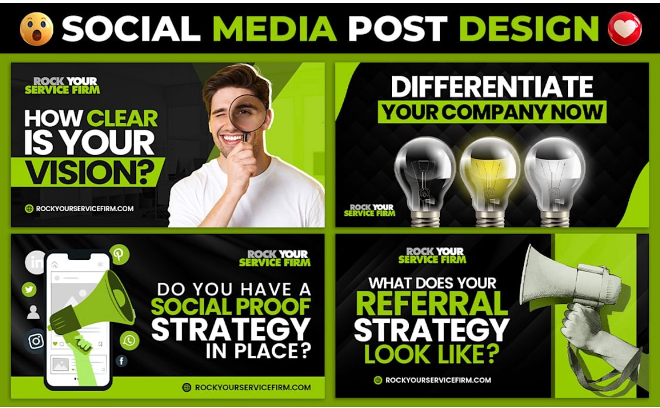 social media post design